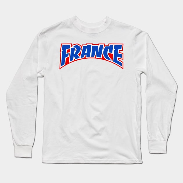 France Long Sleeve T-Shirt by lounesartdessin